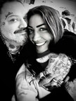 Bam Margera and New Fiancée Dannii Marie Inked by Mike Quinn at Silverstone Entertainment