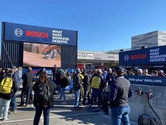 Bosch Power Tools will continue its commitment to celebrating hard workers by unveiling new additions to its power tool, measuring tool, and accessories lineup and through interactive experiences – including head-to-head challenges, hands-on demonstrations, photo experience, interactive games and more – at the 2024 World of Concrete tradeshow in Las Vegas, NV.