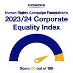 Olympus Earns High Marks in Human Rights Campaign Foundation's Corporate Equality Index