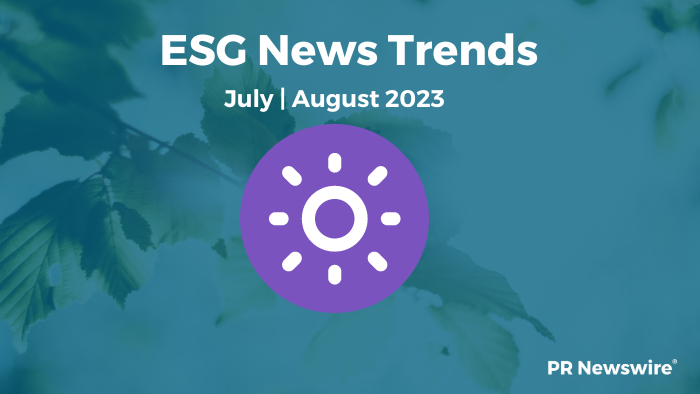 ESG News Trends, July-August 2023